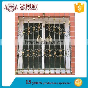 Wrought Iron Decorative Window Bars Design thumbnail-5