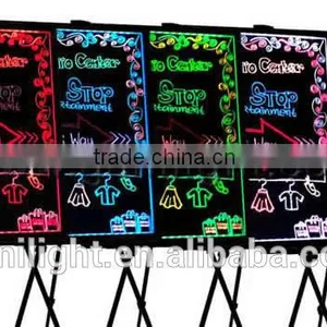High Quality LED Writing Board With Arcylic Surface for Advertising and Business thumbnail-5