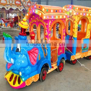 China Factory Amusement Rides!!! China Direct Manufacturer Kids Elephant Train thumbnail-5