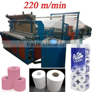 High Speed Automatic Embossing Toilet Tissue Machine thumbnail-1