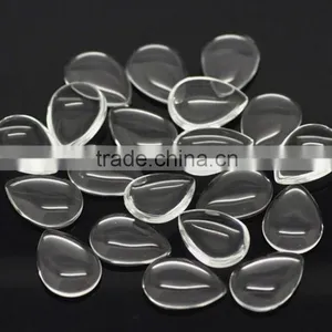 ~~ These Glass Cabochons Are Crystal Clear and Beautify Your Image!!! Wholesale Clear 30 x 40mm Oval Glass Cabochons thumbnail-5