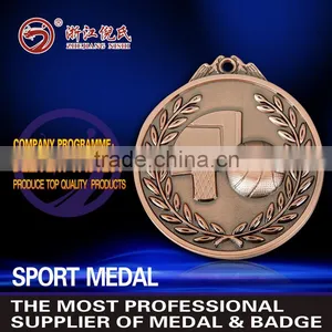 Cheap Znic Alloy Sport Basketball Awards Medal thumbnail-1