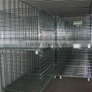 Wire Container Storage Cage Wire Mesh Container thumbnail-3