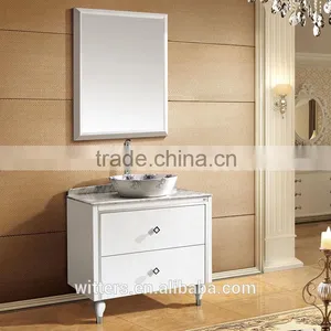 WTS-8422B Foshan Antique Bathroom Cabinet /bathroom Vanities Double Sinks thumbnail-6