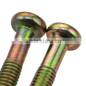 Plat Round Head Screw, Furniture Screw, Hexagon Screw M8*16-M8*120 thumbnail-2