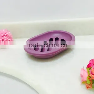 Purple Colour Wholesale Plastic Soap Dish thumbnail-4
