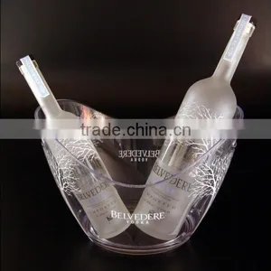 Oval Shape Plastic Ice Bucket With Different Sizes thumbnail-4