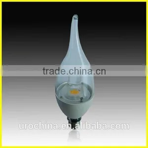 CUL Approved 3w 5w E12 E14 Led Candles With Real Flame thumbnail-1