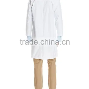 OEM COTTON POLYESTER Men's Wonderlab Long Lab Coat thumbnail-2