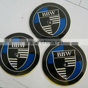BBW Car Emblem,custom Car Label,3D Car Label thumbnail-1