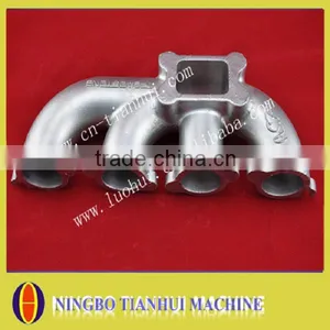 Factory Precision Casting 316 Stainless Steel Saddle Tee thumbnail-1
