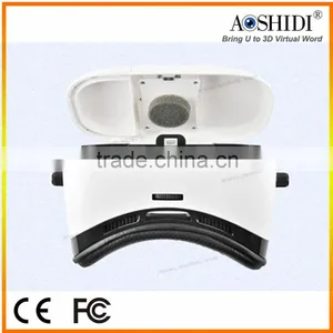 Cheap Adjustable 3D VR ,Plastic Google Cardboard 3D VR BOX 2.0 Virtual Reality Glasses Case Plastic Google Cardboard thumbnail-5