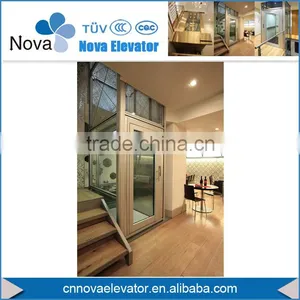 Small Passenger Elevators/ Gearless Home Passenger Lift/ Hydraulic Passenger Lift thumbnail-1