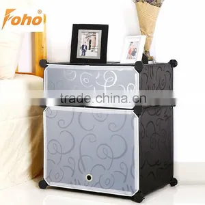 Cheap Enviromental Plastic Small Bedside Tables,DIY Design Mini Plastic Storage Cabinet thumbnail-2