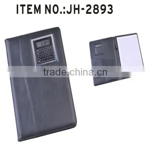 Dongguan Factory Promotional Gifts Ring Binders Portfolio, Leather Zipper Folder thumbnail-4