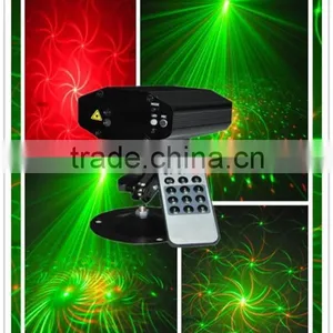 4 Gobo Remote Beautiful Effects Mini Disco Stage Laser Lighting /Christmas Lights thumbnail-1