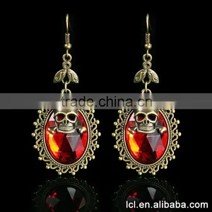 Best Quality Single Stone Earring Designs, Low Price Dangle Earrings Jewellery thumbnail-1