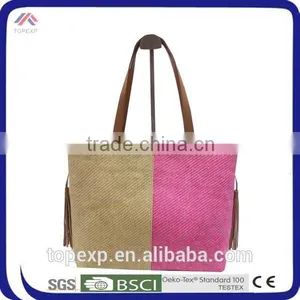 Wholesale Straw Bags Decorate Tote Bag thumbnail-2