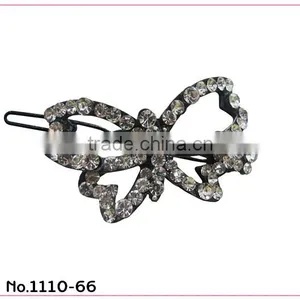Crystal Butterfly Hair Pin thumbnail-1