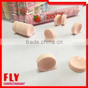 Strawberry / Yogurt / Blue Raspberry Milk Tablet Candy , Compressed Candy thumbnail-2