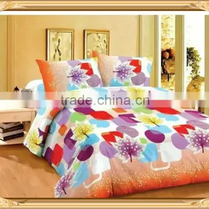 Reactive Printed 100% Cotton Print Bed Sheets/quilt Cover/table Cloth/comforter Set thumbnail-5
