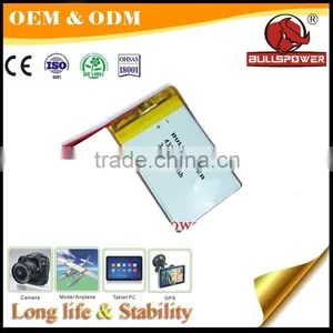 3.7v Rechargeable Lipo Battery 30mm Ultra Thin Lipo Battery thumbnail-1