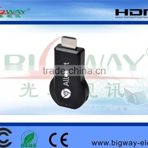 Bigway High Quality Hot Sale Wifi Display Dongle Ezcast Anycast Miracast M2 Android tv Stick thumbnail-2