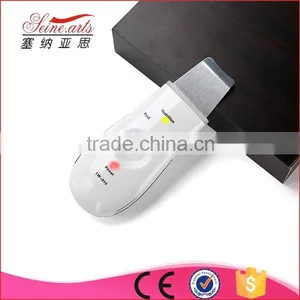 White Ultrasoinc Skin Scrubber With Lithium Battery Lw-016 thumbnail-2