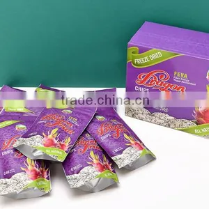 Freeze Dried Dragon Fruit Chips From Vietnam With Sugar Free/ Freeze Dried Fruit Chips thumbnail-2