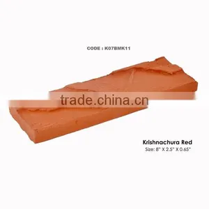 Maintance Free Architectural Clay Wall Tiles CT-5 Designed (Krishnachura Red) thumbnail-1
