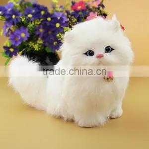 Cute Plush Plastic Farm Animal Baby Toys,resin Nude Animated Figure Toy Cat thumbnail-6