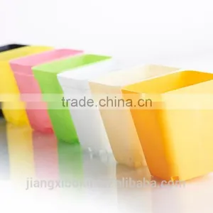 Garden Flower Pot,various Size Plastic Flower Pot ,colorful Square Flower Pots thumbnail-5