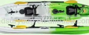 Best Seller High Quality LLDPE Double Sit on Top 2 +1 Seater Pedal Angling Fishing Kayak thumbnail-3