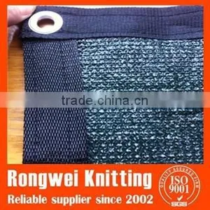Dark Green Knitting Temporary Fence Netting Barrier thumbnail-1