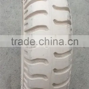 Airport Luggage Trolley Small Coloured Solid Tires 4.00-8 Wheel 3.75 Rims Tyre thumbnail-4