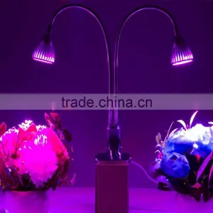 Led Grow Light, 10W Desk Clip Lamp With 360 Degree Flexible Gooseneck and Double On/off Switch for Indoor Plants thumbnail-4