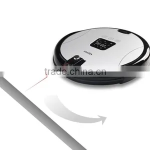Gold Newest Deebot Robot Vacuum Cleaner Voice Prompt Robot Quiet Robotic Vacuum Cleaner Battery thumbnail-2