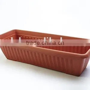 Taizhou Large Rectangle Cheap Terracotta Flower Pot thumbnail-1