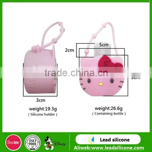 30ml Cute Cartoon Round Bottle Hand Sanitizer Holder thumbnail-6