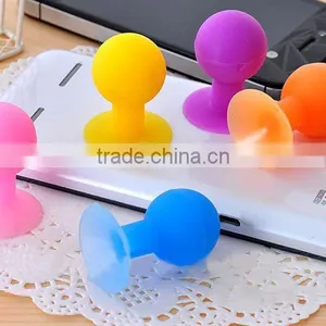 2014 New Design Good Quality Silicon Sucker for Mobile Phone thumbnail-1