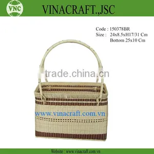 Shopping Lady Bag With Fabric Inside thumbnail-4