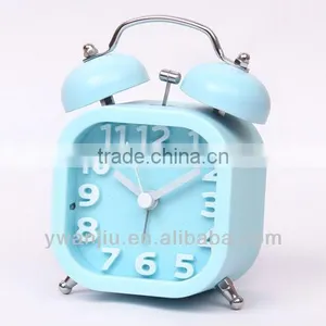 Supply Creative Retro Twin Bell Alarm Clock / Square Alarm Clock thumbnail-1