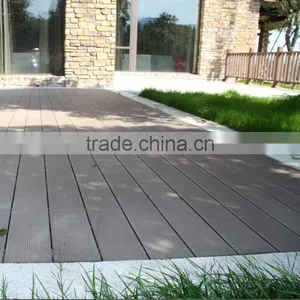 Composite Decking for Outdoor Wpc Decking for Balcony Better Than Vinyl Floor Bamboo Flooring thumbnail-5