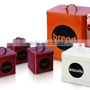 8 Piece Decorative Kitchen Storage Jars Canister thumbnail-1