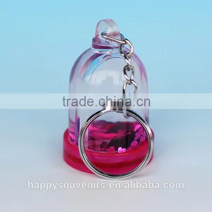 New Custom Key Chain Snow Globe thumbnail-2