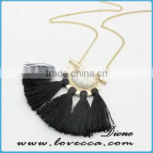 2016 European Foreign Trade Trends Jewelry Gemstone Clavicle Necklace Chain Accessories thumbnail-5