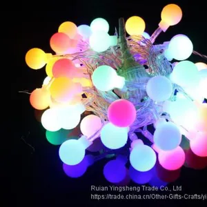 Лампочные гирлянды LED для украшения на Рождество, произведенные на заводе, украшение для праздников thumbnail-2