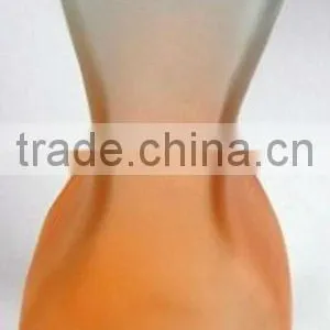 Colorful Wasp-waisted Glass Vase thumbnail-1