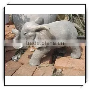 Life Size African Elephant Polyresin Animal Statue thumbnail-1