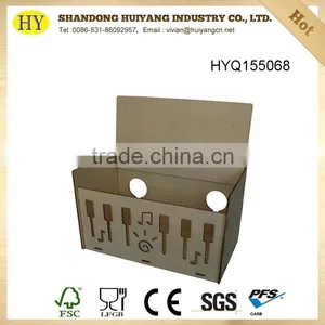 New Designed Tabletop Wire Organizer Wooden Box thumbnail-2